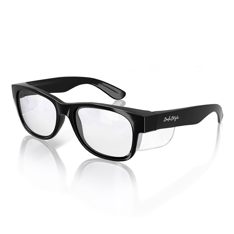 Black clear frame glasses online