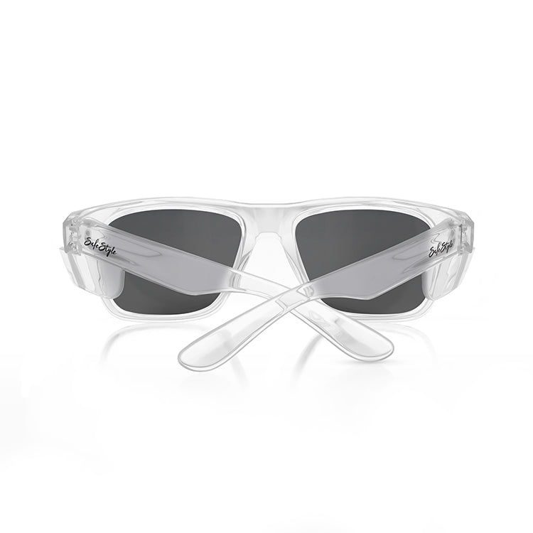 Clear frame sunglasses polarized online